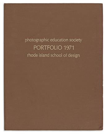 (RHODE ISLAND SCHOOL OF DESIGN) A group of 3 complete portfolios comprising 75 photographs by Harry Callahan (3), Aaron Siskind, and ot